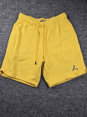 Air Jordan Athletic SMALL Yellow SHORTS #646